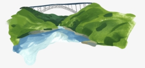 New River Gorge Bridge - Arch Bridge #61901