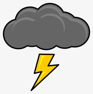 Thunder And Lightning Clipart - Thunder Clipart - Free Transparent PNG