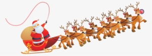 Santa Claus Free Png Image - Santa Claus Sleigh Png #62038