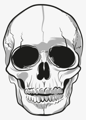 Skull Tattoo Png Transparent Free Images - Png Transparent Skull Png #62064