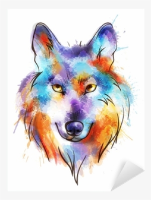 Wilk Kolorowy #62104