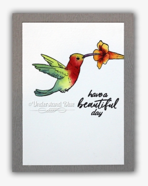 Watercolor Hummingbird By Understand Blue - Hummingbird #62618