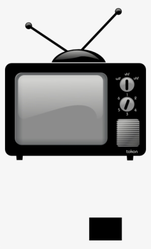 Tv Set Clip Art At Clker - Old School Television Clip Art #62955