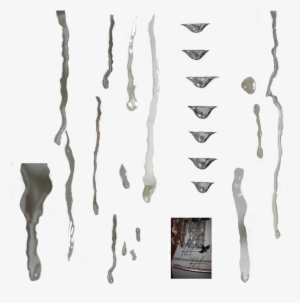 Drawn Tears Water Dripping - Black Tears Png #63151