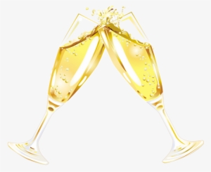 Flûtes De Champagne - Бокалы Шампанского На Прозрачном Фоне #63153