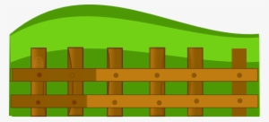Farm Picket Fence Clipart - Fence Cartoon #63359
