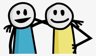 Stick Figure Friends Png Graphic Stock - Happy Friendship Day Wishes Gif #63407