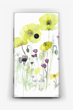 Painted Yellow Flowers - Flower #63427