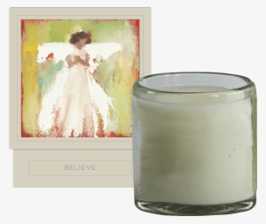 Previous - Next - #believe Candle #63602