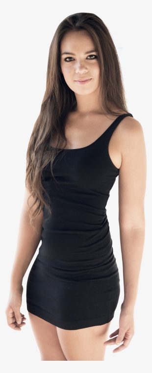 Attractive Young Woman Standing Png Image - Girl Model Png #63694