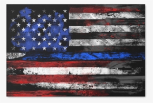 Blue Line Flag Png - Flag Of The United States #63720