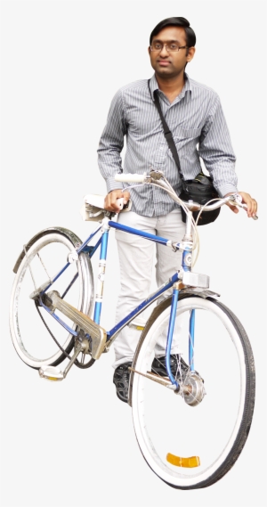 Man With Bicycle Png Image - Man On Cycle Png - Free Transparent PNG ...