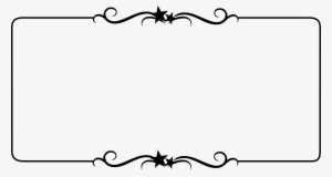 Star Border Clipart - Border Template #64076