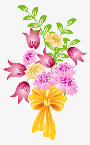 Picture - Flower Bouquet Clipart #64119