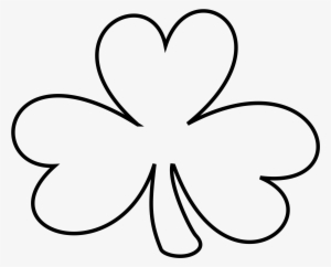 This Free Icons Png Design Of Shamrock Outline #64424