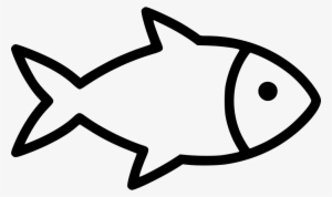 Fish Comments - White Fish Icon Png #64491