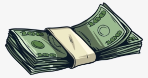 Money Stack Png For Kids - Cartoon Stack Of Cash #64619
