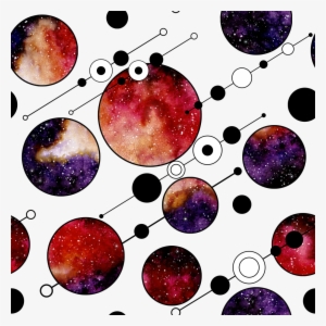 Hand Painted Geometric Planet Png Transparent - Portable Network Graphics #64760