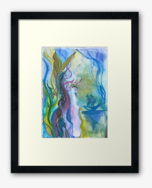 Framed Print Sailing On The Sea Of Dreams Traditional - Maine #65427