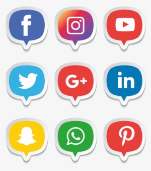 Vector Free Media Icons Set Logo Illustrator Png And - Logo Facebook Instagram Png #65520