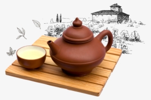Chinese Tea Png Clipart Black And White Stock - Teapot #65798