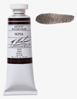 Watercolor-sepia178 - Red Iron Oxide Watercolor #65846