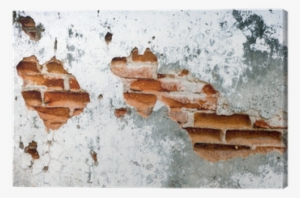 Old Brick Wall Background - Canvas Print #65890