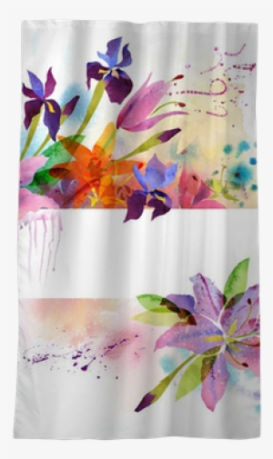 Floral Background With Watercolor Flowers Blackout - Flowers Forever Edp 2.7 Fl Oz/80 Ml By Preferred Fragrance #66026