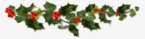 Holly Border Png Clip Art Transparent Stock - Holly Border Png #66114