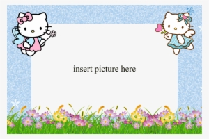 Download Free Printable Hello Kitty Png Frame02 Download - Picture Frame #66551