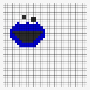 Awesome Face Perler Bead Pattern / Bead Sprite - Sans Pixel Art