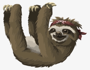 Pin By Vicki Jensen On For Buck - Sloth Clipart #66779