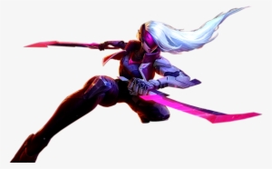 Project Katarina Skin Splashart Render Png Image - League Of Legends Render Katarina #66797