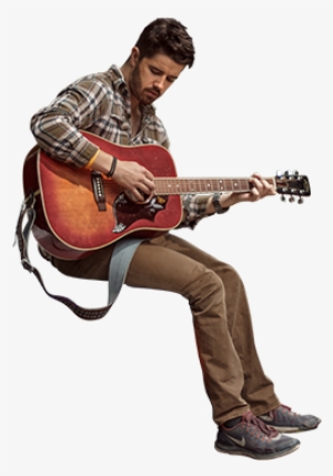 Man With Guitar Png #67612