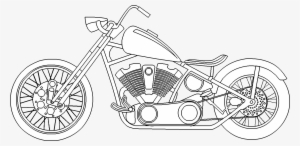 Motorcycle - Harley Davidson Motor Bike Drawings #68268