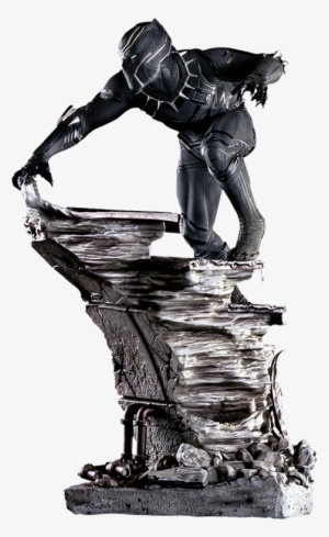 Black Panther Png Image - Black Panther Marvel Polystone Statue #68517