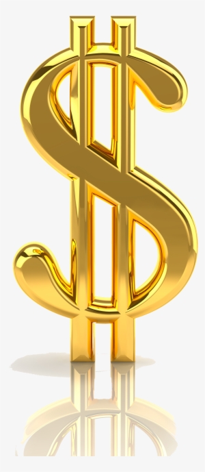 Gold Dollar Png File - Dollar Sign In Gold #69025