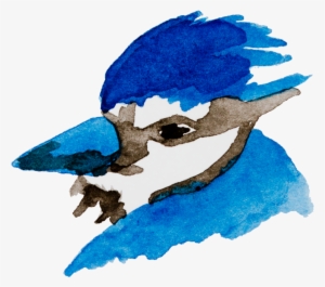 Bluejay Drawing Watercolor Graphic Royalty Free - Blue Jay #69645