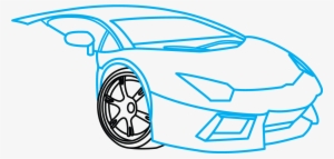 Image Library Step By At Getdrawings Com Free For - Lamborghini Dibujo #69705
