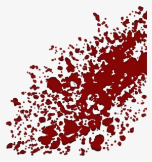 Anime Blood Png - Transparent Blood Splatter Png #69706