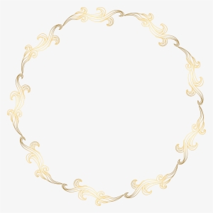 Floral Gold Border Png Transparent Clip Art #69818 Floral Gold Border Png Transparent Clip Art #69818