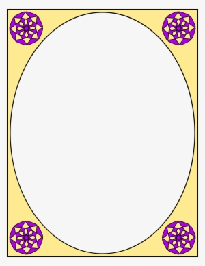 This Free Icons Png Design Of Oval Frame Colour #600982