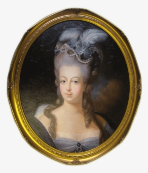 Marie Antoinette - Gold Ovel Frame Png #601456 Marie Antoinette - Gold Ovel Frame Png #601456