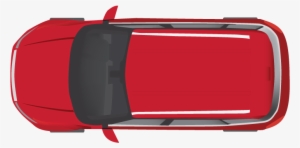 Top Car View Png Free Icons And Backgrounds - Car Top View Png #601527