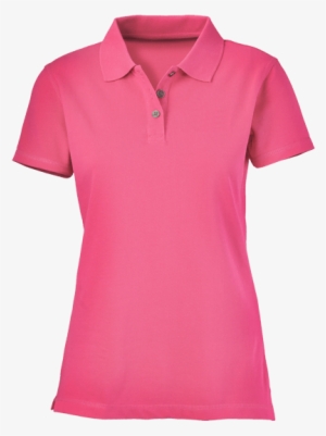 Thumb Image - Women's Pink Polo T Shirts #601548