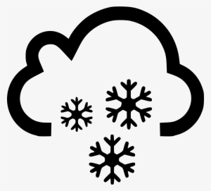 Cloud Snow Snowing Comments - Wind And Snow Icon #601574