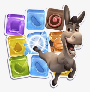 Shrek Sugar Fever Messages Sticker-1 - Shrek Sugar Fever - Puzzle Games #602035