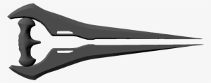 Effect) That Goes Around The Sword - Halo Energy Sword Black And White #602265