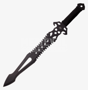 Black Adventurer Fantasy Short Sword - Flüt Png #602293