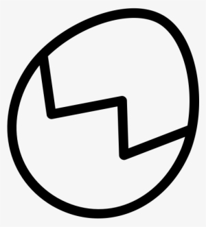 Broken Egg By Royyan Razka From Noun Project - Rubber Stamping #602433